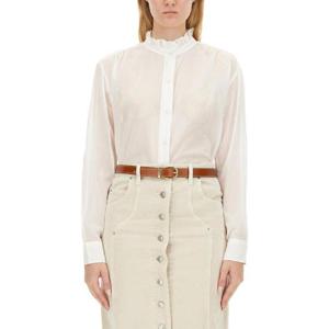 이자벨마랑 에뚜왈   긴팔 셔츠 FW24 HT0186FAA1J03E20WH 2721456 WHITE