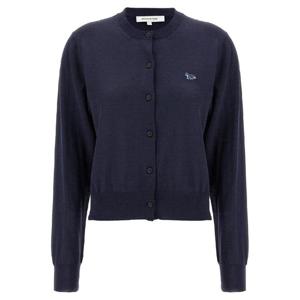 메종키츠네   가디건 SS25 MW00507KT1036P492 2626893 Blue