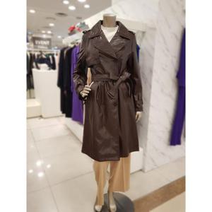 미니멈 세이브존01 크링클 레더 트렌치코트 MYCKLY89401