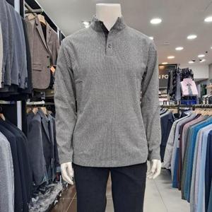 런던포그 HL01 잔체크 버튼 반 넥 티셔츠2 Lowta950