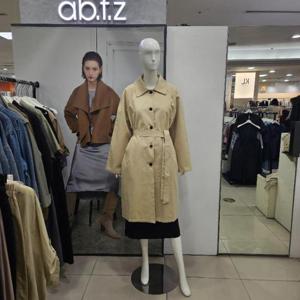 Ab.f.z DP01 스탠카라넥싱글트렌치코트 AFZ4HR01