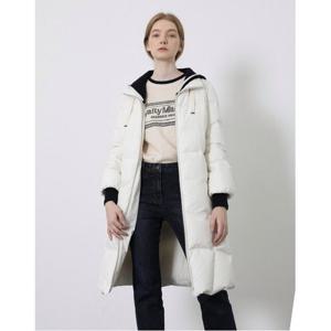 [올리비아로렌]니트 후드 롱다운____VVCKDYWA281