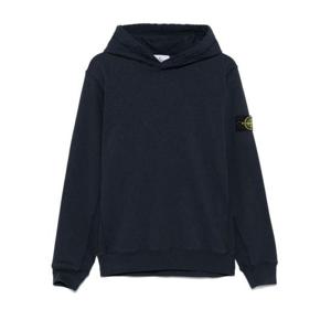 스톤 아일랜드 후드 티셔츠 6100037S0060 V0020 Blue