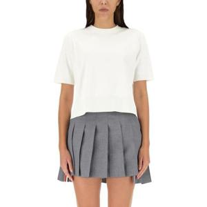 톰브라운 반팔 티셔츠 FKA362A Y5501100 WHITE