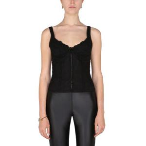 발렌시아가 반팔 티셔츠 698703 TWG011000 BLACK