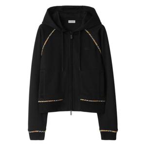 버버리 후드 티셔츠 8109720 A1189 Black