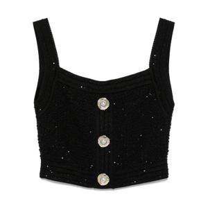 발망 반팔 티셔츠 FF1AB052 KI740PA Black