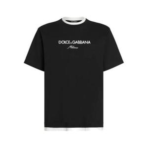돌체앤가바나 반팔 티셔츠 G8ST6ZG7PCGN0000 BLACK