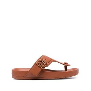 로에베 샌들 L814465X59 SANDAL352530 Leather Brown