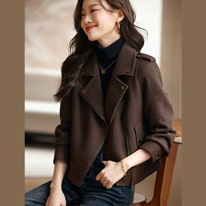 [리블리크]레이나 모직 라이더 크롭자켓_RE4JK004