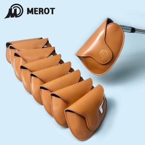 (머롯) 최고급 프리미엄 소가죽 뚜껑형 아이언커버 머롯 아이언커버 아이언 머롯커버 뚜껑형커버 뚜껑형 최고급커버 최고급아이언커버