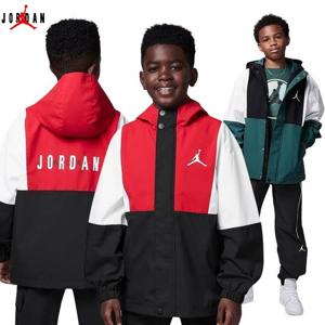 [나이키키즈(플레이키즈)]나이키키즈 조던 주니어 컬러블럭 우븐 자켓 N243JK353P