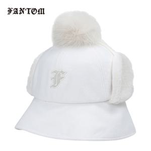 [팬텀] 여성 폭스퍼 방울 귀달이 버킷햇 221E4CP204_IV