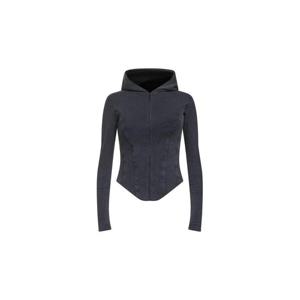 발렌시아가 코르셋 지퍼업 후드 티셔츠 850441TTVF6 1055 TP949259314