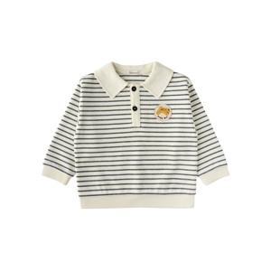 [밍크뮤](IV)치치스트라이프스웨트셔츠 35A15-334-01