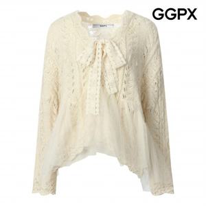 [GGPX] 데이트룩 레이스 크로셰 니트 가디건 (GP9KG030F)