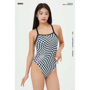 아레나 여성 스푸크 원피스 싱글 크로스 스트랩백 A5SL1LO04_BLK