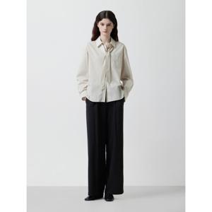 [쥬크]타이 코튼 블렌드 블라우스 Z253MSC009
