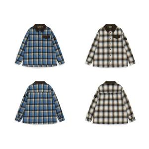 내셔널지오그래픽키즈 K254USH010 키즈 체크 셔츠