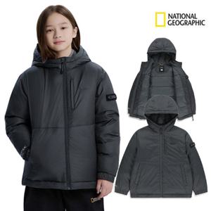 내셔널지오그래픽키즈 K254UPD030 남아 여아 중경량 그래핀 패딩점퍼 간절기 고학년 170 딜