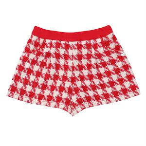 [프렌치캣(백)]RED 트위드 바지 Q45DBP180