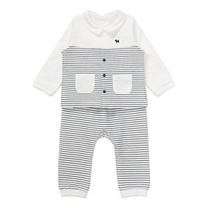 [블루독베이비]NY)포켓퀼팅세트내의 45C70-054-10 출산백일돌