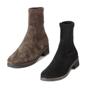 [엘칸토(여성화)]스웨이드 스판 앵클부츠 LCWA09U94C-00