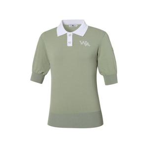 [와이드앵글]여성 CF 파니에 5부 폴로 스웨터 WWU22K45K3