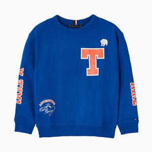 타미힐피거 키즈 T42F7KKO500BT1 캠프 그래픽 스웨트셔츠
