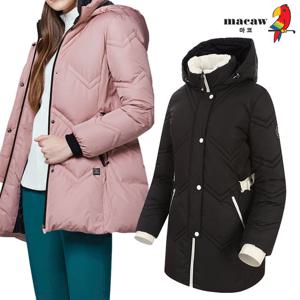 [마코] (여성)후드 넥 구스다운 점퍼_MMW4DJ15