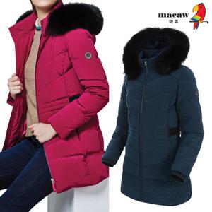 [마코] (여성)렉스퍼 후드 구스다운 롱 점퍼_MMW4DJ16