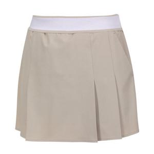 [힐크릭]여성골프스커트 니트 배색 플리츠 큐롯 1HCCUF1729_SC