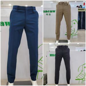 [마코]모다남양주 남성  가을  솔리드  울밴드 바지  MOM3LP91_G