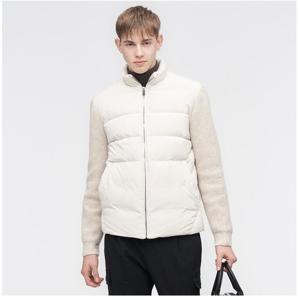 [링스골프][24FW] 남성 타운 니트 소매 다운 점퍼  L21D3JP135_I