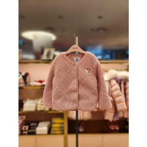 프렌치캣5 여아 핑크뽀글이자켓 (Q55DDK071)