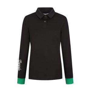 [벤제프][벤제프골프] 여성 소매로고프린트 카라티 BQ4MWTS501BK