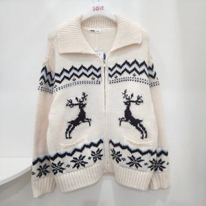 [소이]노르딕 니트 점퍼 25W5084