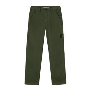 스톤아일랜드 레귤러핏 배지 패치 스트레이트 팬츠 K2S15310003