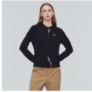 [링스골프][베이직라인] 여성 BASIC 라운드 넥 가디건  L22E3SD0