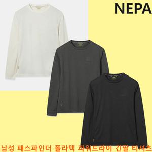 [네파] 남성 패스파인더 폴라텍 파워드라이 긴팔 티셔츠 7L55323