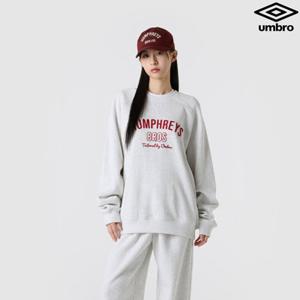 [엄브로] HBL 로얄 컬리지 레터링 맨투맨 UQ321CFS99_OMG0