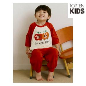 [탑텐키즈]공용) 유아 소프트모달 9부 셋업 MKG5UI3302