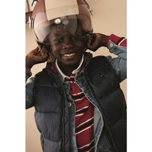 [타미힐피거칠드런TD] 에센셜 패딩 베스트 (T42F7QVT170BT1)