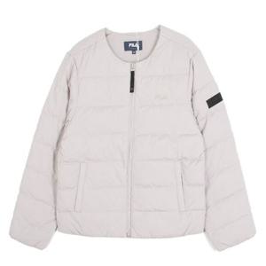 [휠라]휠라패딩 GQT FS2DJG4101U-GRE 베이직 경량 U넥 다운