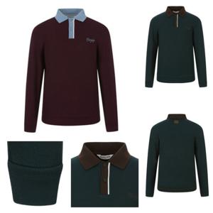 [벤제프][벤제프골프] 남성 골조직 블루종 카라티 BQ5MMTS202