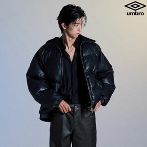 [엄브로] 윈터 헤븐 레더라이크 카라형 패딩 자켓 UQ423CPJN1