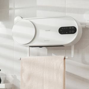 한경희 무타공 벽걸이 리모컨 저소음 PTC 욕실난방기 전기온풍기 HAAN-MP300C