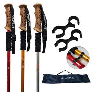 등산스틱 2개 1세트 CN-3000PS 초경량 듀랄루민 폴딩스틱 지팡이