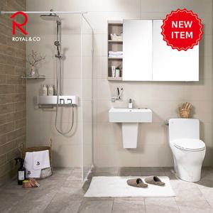 [로얄앤컴퍼니] 욕실리모델링 우든메탈 타일시공