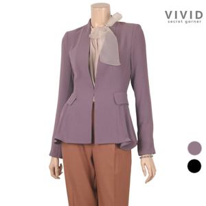 [VIVID SG] 노카라 프릴 정장 자켓 VS031001